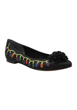 J Reneé Gemlight Ballet Flats