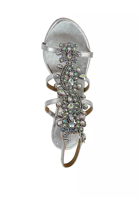 J Reneé Evadine T-Strap Ornament Heels 6 J Reneé Evadine T-Strap Ornament Heels - Image 4